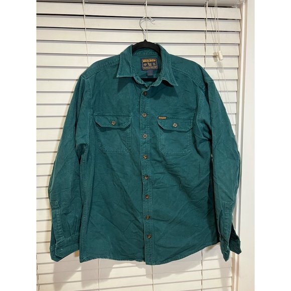 Woolrich Thick Long Sleeve‎ Button Up Shirt - Size XLT - Picture 1 of 5